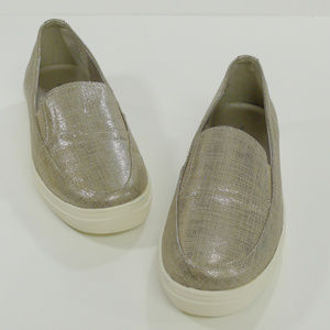 BANDOLINO womens loafers metallic shoes 6.5